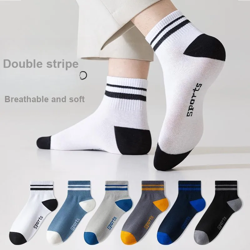 Urban Beauty Mid Calf Socks Men's 6 Pack-25
