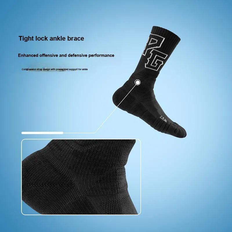 Mast Point Basketball Socks Unisex-46