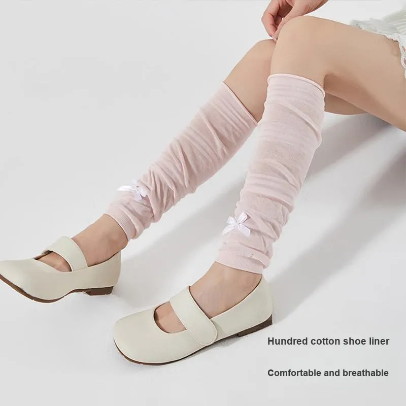 JIAZINI Knee-High Socks Women's Combo Set-14