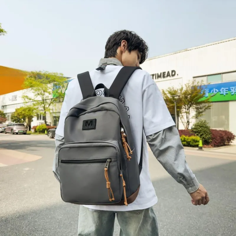 AIBAG Nylon Backpack Unisex Multicolor-4