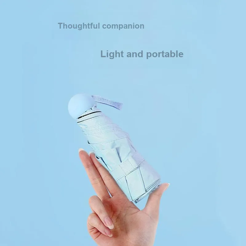 REDLEAF Umbrella 50% Off Sunny And Rainy Dual Use Capsule Mini Men And Women's Compact Portable Sunshade Umbrella-4