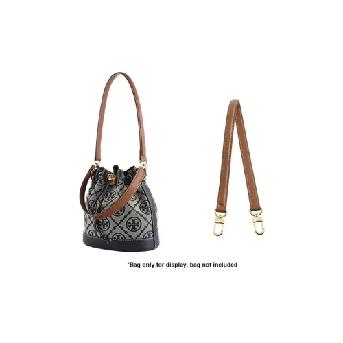 Luxury Care Artisan Workshop Микрофибра Ведрообразная Сумка Сумка через плечо Сумка с ремнем Ремень Женская Коричневая