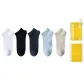 [5 Pack]White+Black+Sapphire Blue+Light Blue+Apricot