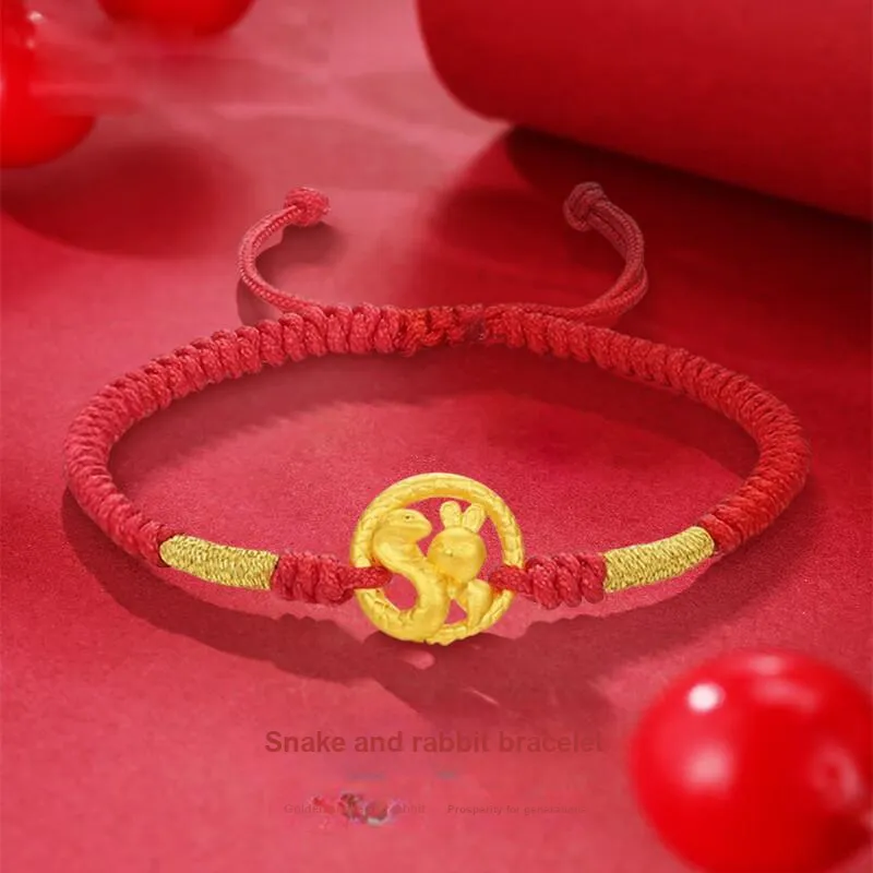 9i Gold Bracelet Unisex-3