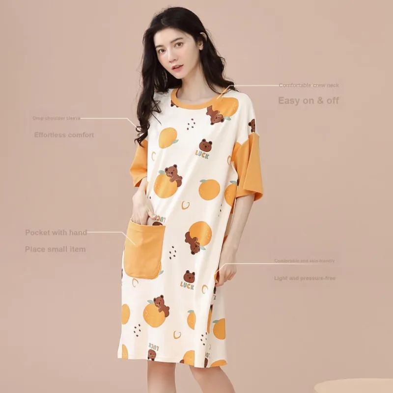 Aidai Women's Nightgowns-4