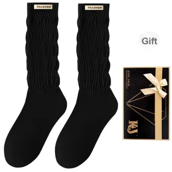 KJ Knee High Socks Women's Gift Box Combination