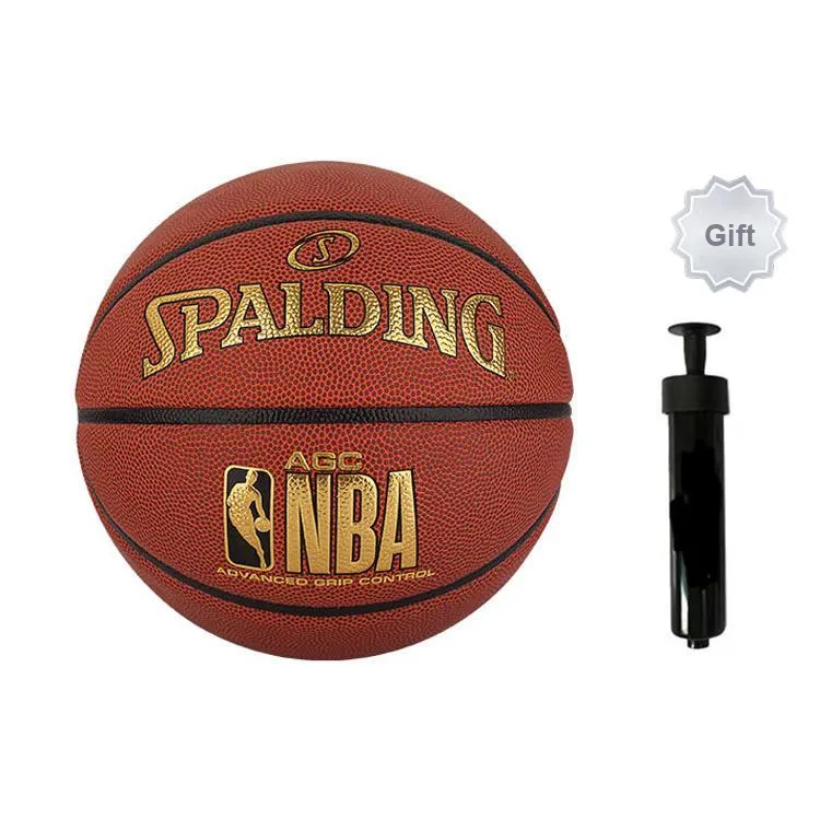 SPALDING AGC Series PU Basketball Red Brown Size 7 Training-6