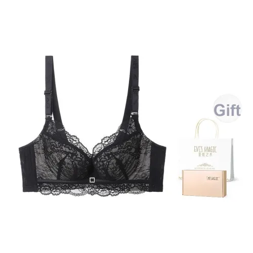 XIA.WA.ZHI.XIU Черный Женский Бюстгальтер