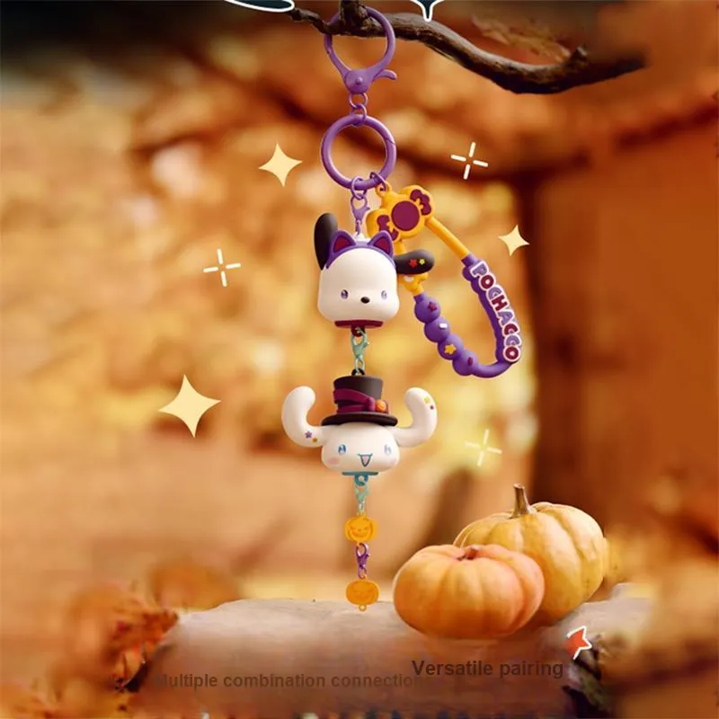 Sanrio Kuromi Pochacco PVC Pendants Unisex-15