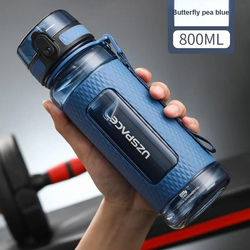 UZSPACE Outdoor Water Equipment Water Container 800ml Tritan-5