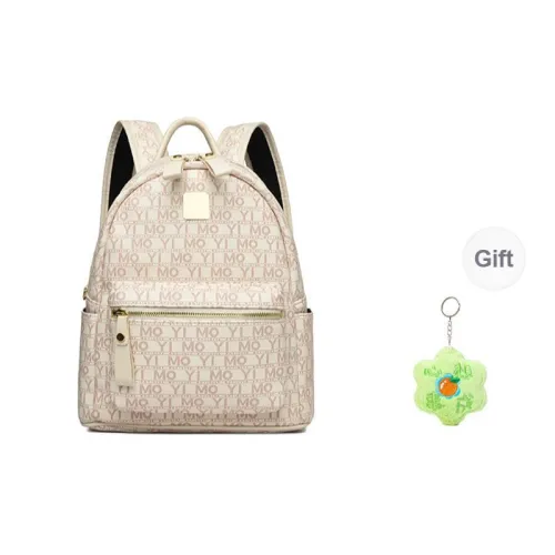 ResNonverba PU Backpack Regular Women's Ecru