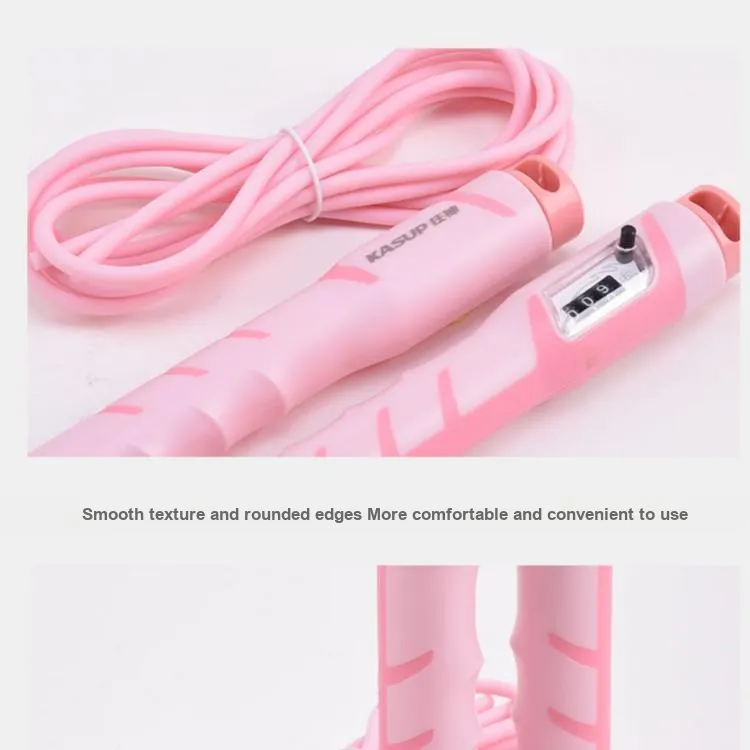 KASUP Sports & Fitness Mechanical Counting Jump Ropes Adults Handle Material ABS+TPR Rope Material PVC+Nylon 2.8m-2