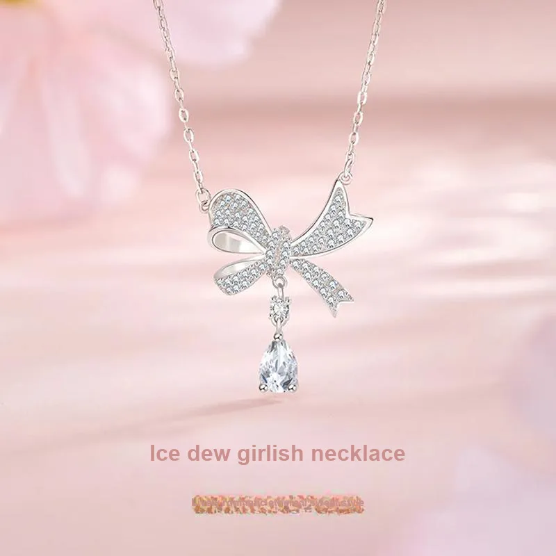 Zhou Jifeng S925 Silver Good Luck Necklace Women's-1