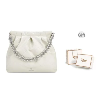 Disney Classic PU Backpack Regular Women's White Gold/Black Gold