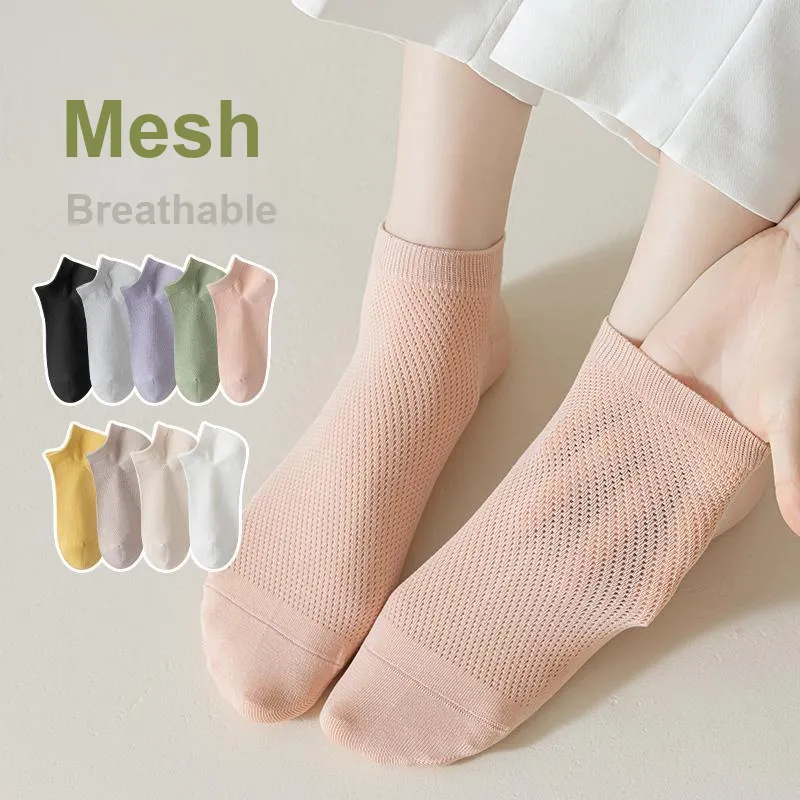 Lan Miao Ankle Socks Women's 10 Pack-7