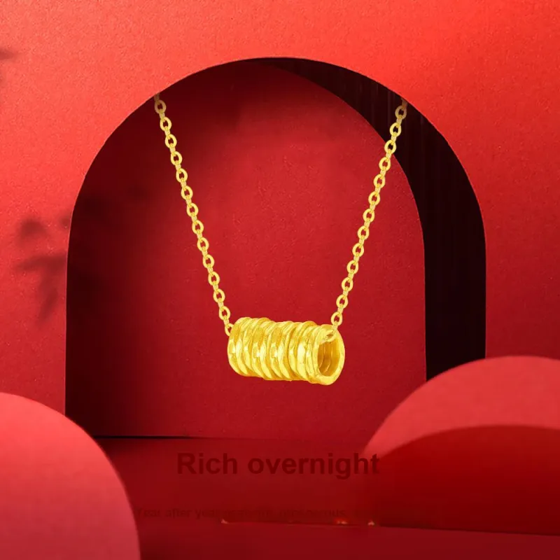 Fortune Gold Jewelry Necklaces Unisex-30