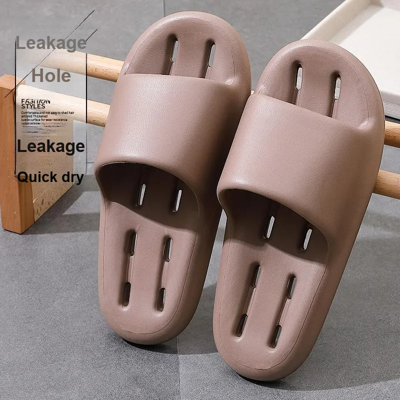 Foot Recreation Summer Bathroom Bathing Anti Slip And Wear Resistant Comfortable Home Slippers, Unisex-24