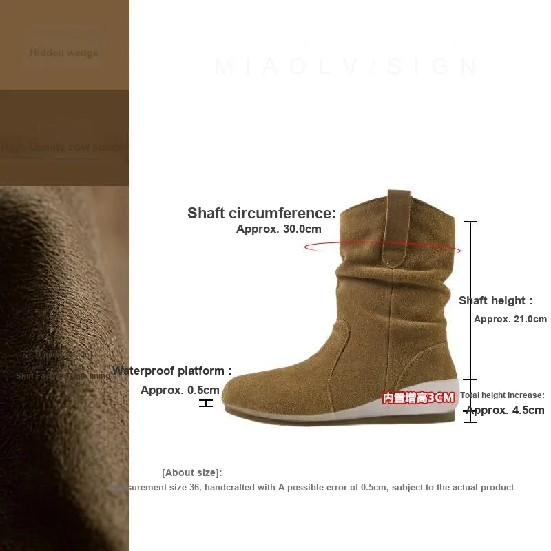 Wonderful Couple Ankle Boots 1.5cm Women's-26