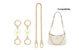 White Small Daisy (Two Pieces)+Decorative Chain 40cm