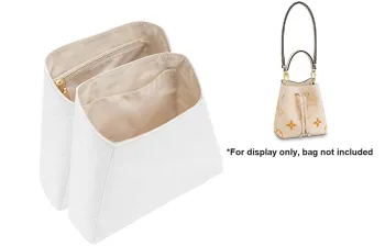 Ingenuity Handmade Nylon Bag Shoulder Strap Women's White/Gold