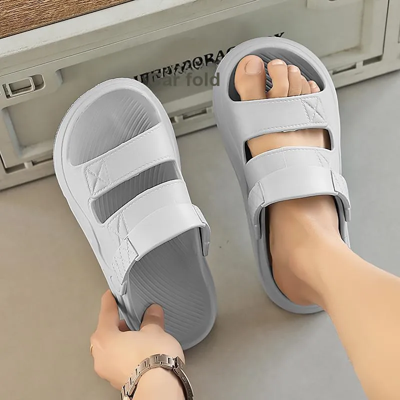 Darcy Sen Home Slippers Light Gray-23