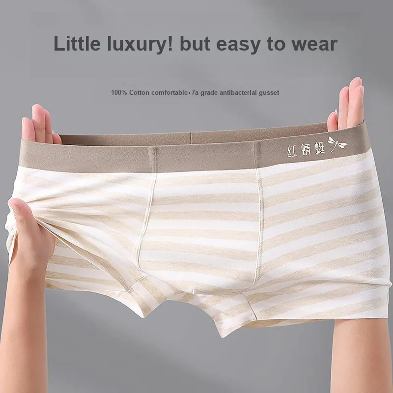 RED DRAGONFLY Cotton Panties Men's Box 4 Pack-3