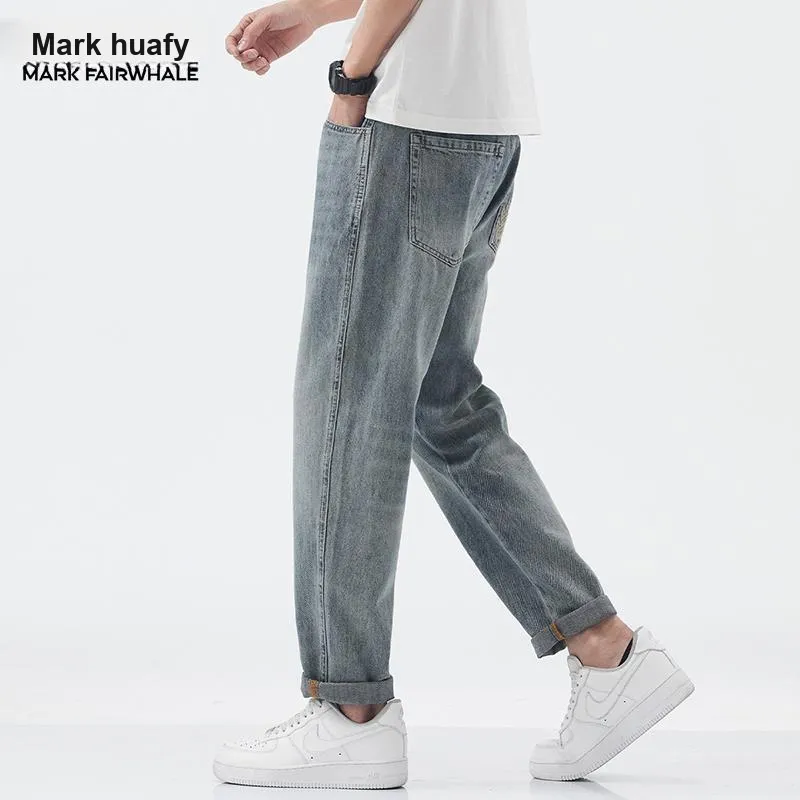 FAIRWHALE Jeans Unisex Light Blue-4