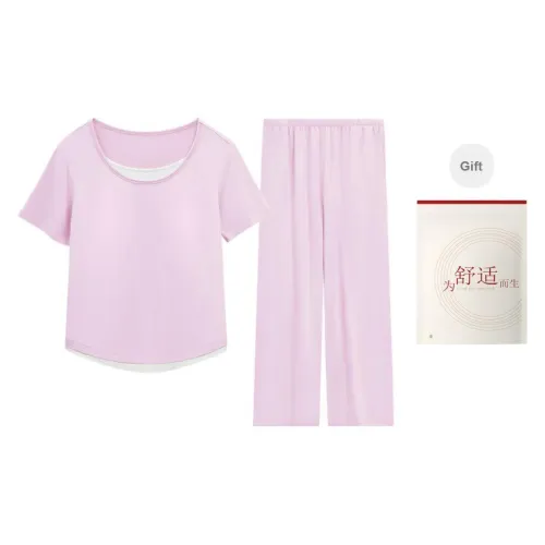Red Beans At Home Pajama Set Women's