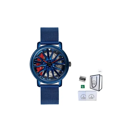 Sanda Кварцевый механизм сплав ремешок мужские часы циферблат с открытым механизмом