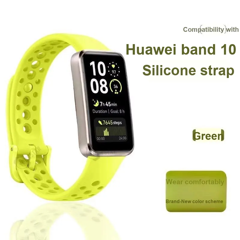 APEPALOG Watch Band Huawei Compatibility Silicone Material-2
