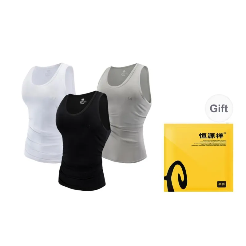 H YXIANG 7A Antibacterial Modal Sports Moisture Wicking Ice Silk Unisex 3 Pack-8