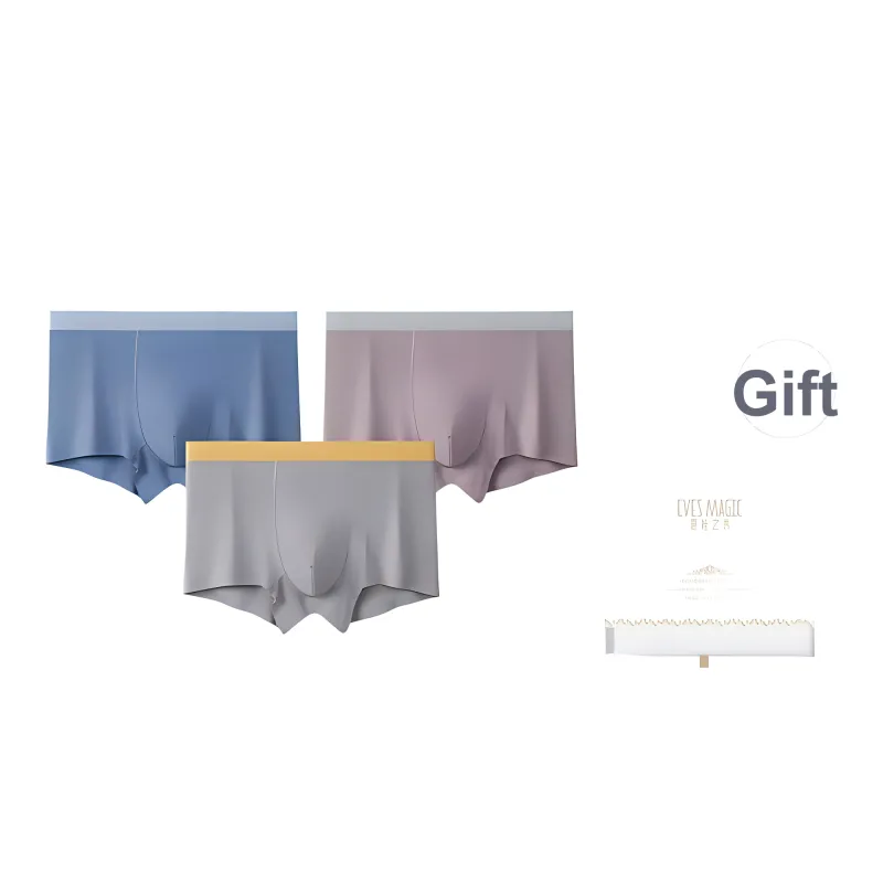 XIA.WA.ZHI.XIU Underpants Men's Box 3 Pack-4