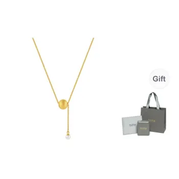 YPYN 925 Sterling Silver Necklaces Women's Gold