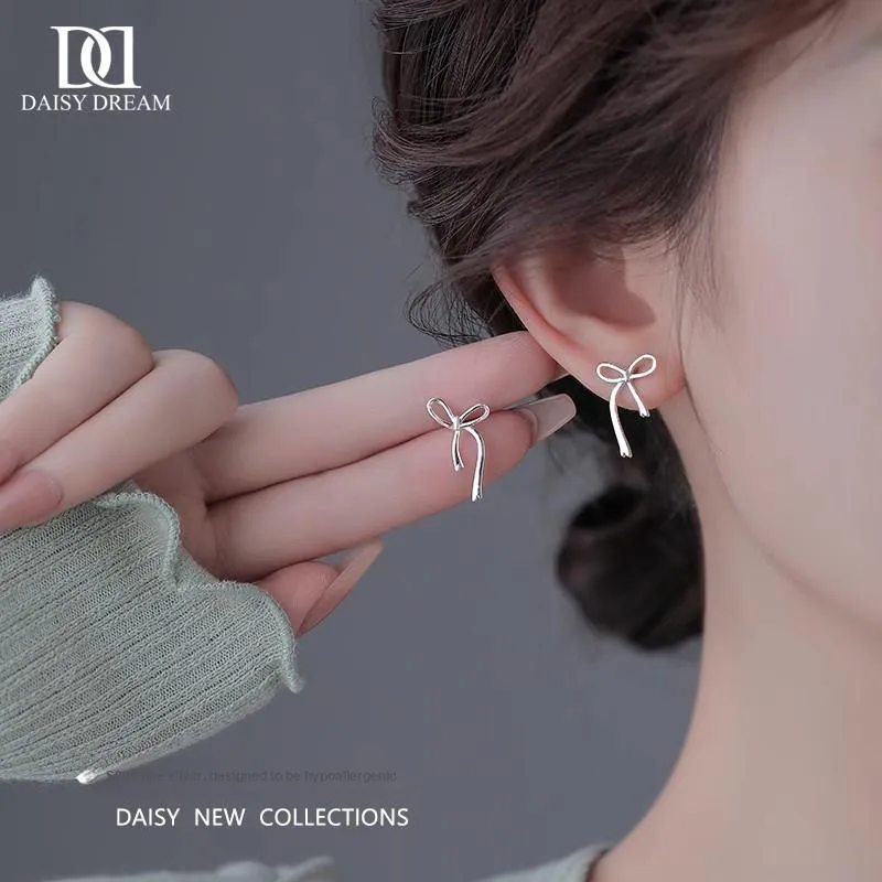 Daisy Dream Full Sterling Silver Stud Earrings Women's-3