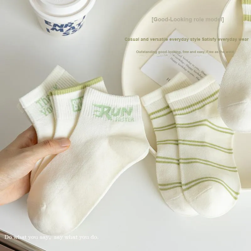 Cotton Gene Ankle Socks Women's 10 Pack-5