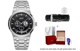 Steel Band Black Dial