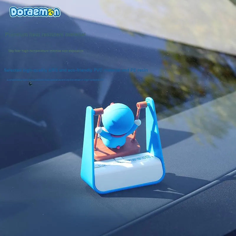 ROCK x Doraemon/Doraemon X Robot Cat Co brand Swing Aromatherapy, Number Plate Chibi Figures-4