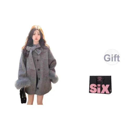 CTRTRC Бархат Feel Пальто Женское