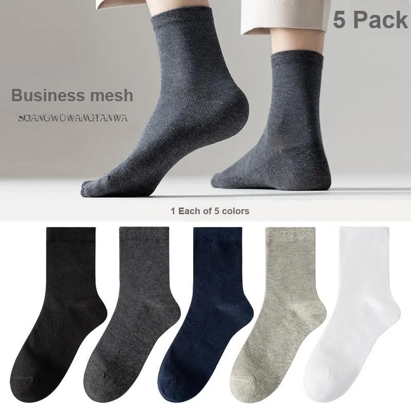 7 SEVFUN Mid Calf Socks Men's Combo Set-51