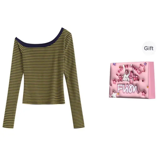 FLIM T Shirt Women's Mustard Green