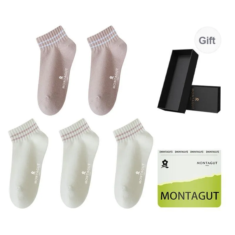 Montagut Ankle Socks Women's Box 5 Pack-67