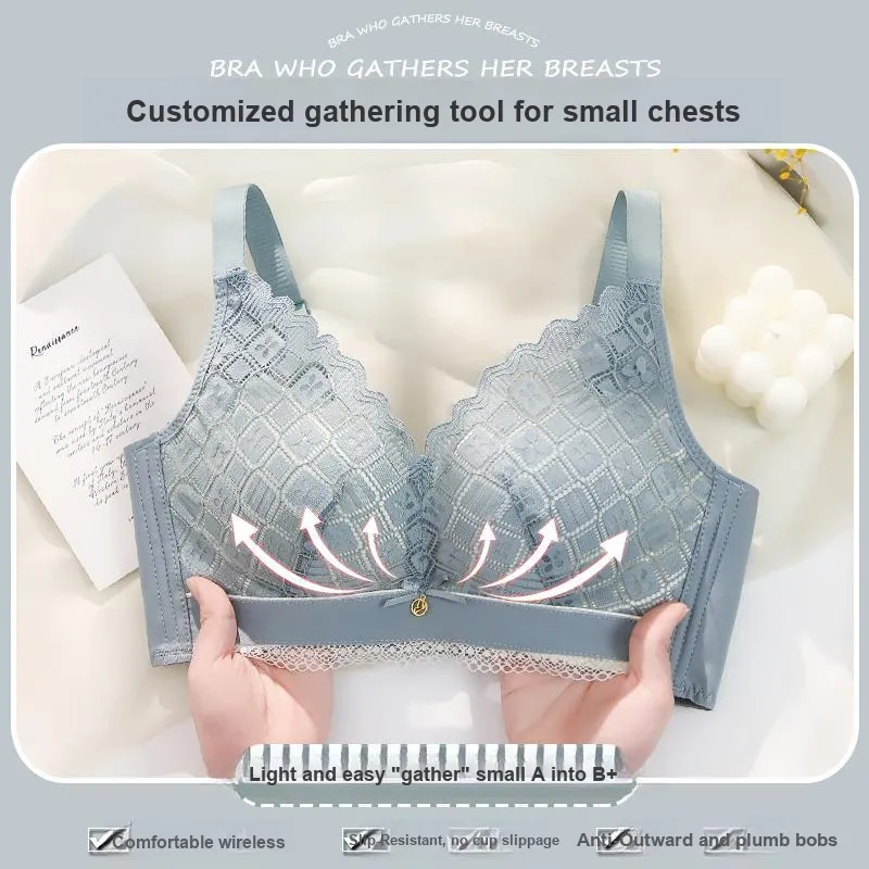 QIANLINGMEI Women's Bras-12