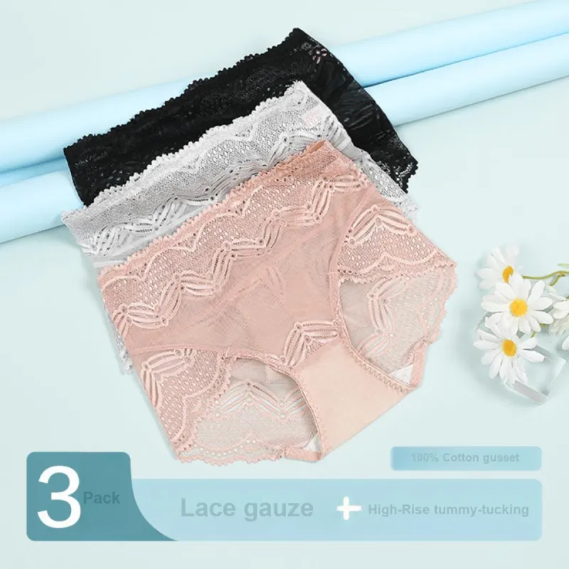 Red Bean Underpants Women's 3 Pack-1