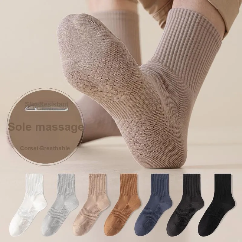 Lan Miao Mid Calf Socks Men's 10 Pack-3