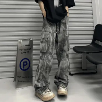 DABAISHA Casual Pants Unisex Camouflage