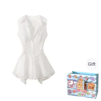 WOWI KCKS Sleeveless Dress Women's White