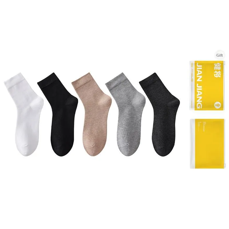 Master Mid Calf Socks Men's Shopping Bag Combo Set-10