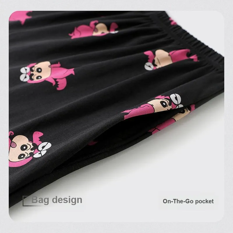 Gongdie x LABIXIAOXIN,LIANMINGKUAN Pajama Set Men's Gift Box Set Black-3