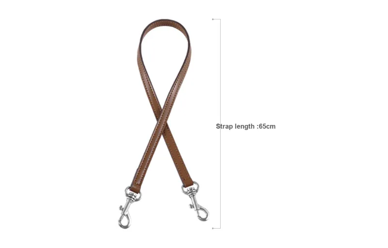 Lan Bao Fan Artificial Leather, Microfiber Bag Accessory, Modified Bag Strap Unisex Ecru-57