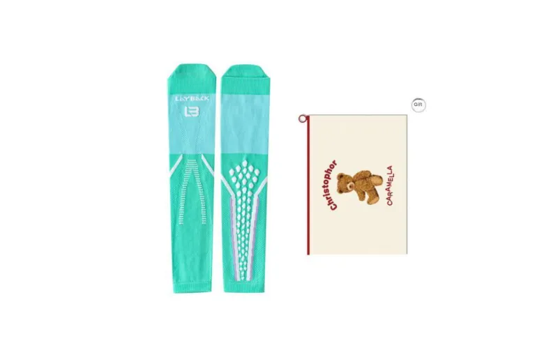 Caramella Knee-High Socks Unisex 1 Pair Gift Box Sets-3